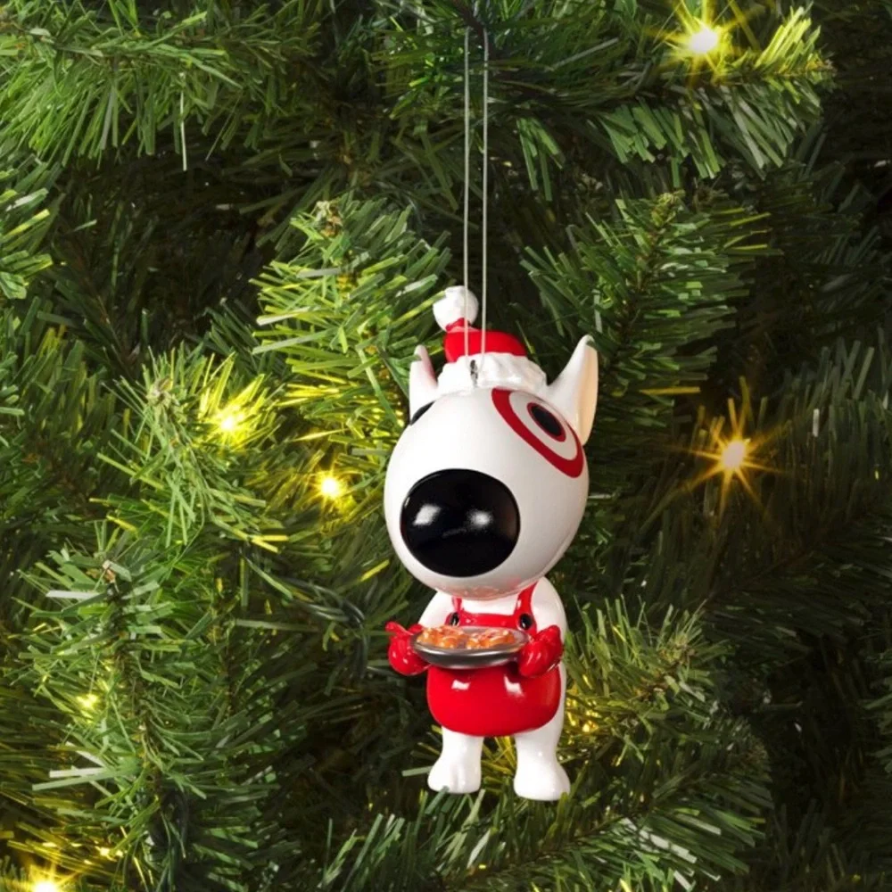 Target bullseye dog 2025 ornament NWT